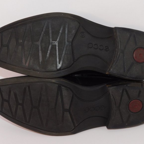 Ecco Men\'s Black Leather Oxford Size 43 (US Size 9-9.5) Dress Shoes main image 7